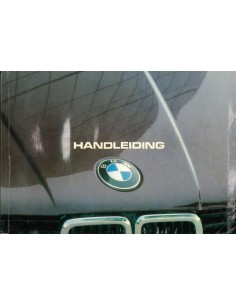 1982 BMW 3 SERIE INSTRUCTIEBOEKJE NEDERLANDS