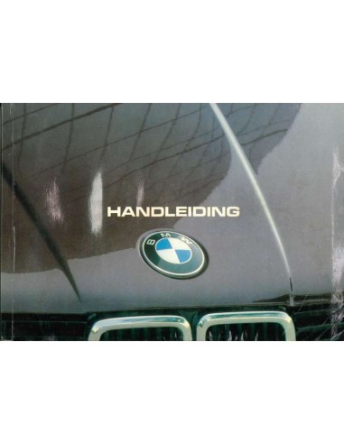 1982 BMW 3 SERIE INSTRUCTIEBOEKJE NEDERLANDS