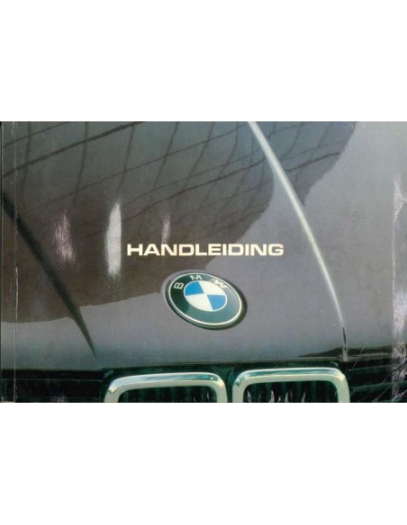 1982 BMW 3 SERIE INSTRUCTIEBOEKJE NEDERLANDS