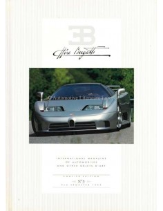 1992 EB ETTORE BUGATTI HARDBACK MAGAZINE 3 ENGLISH