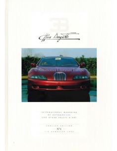 1993 EB ETTORE BUGATTI HARDCOVER MAGAZIN 4 ENGLISCH