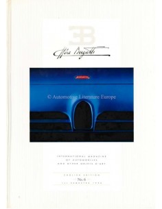 1994 EB ETTORE BUGATTI HARDCOVER MAGAZIN 6 ENGLISCH