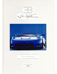 1992 EB ETTORE BUGATTI HARDCOVER MAGAZIN 2 DEUTSCH