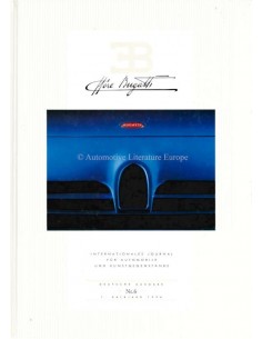 1994 EB ETTORE BUGATTI HARDCOVER MAGAZINE 6 DUITS