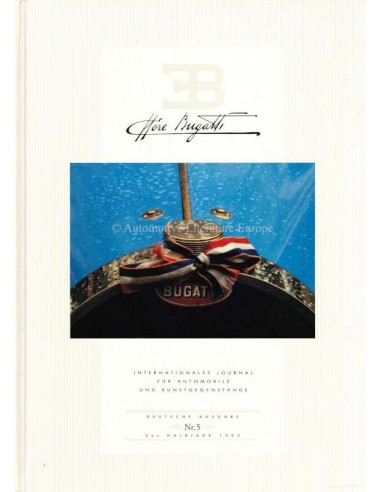 1993 EB ETTORE BUGATTI HARDCOVER MAGAZIN 5 DEUTSCH