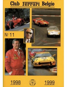 1998-1999 FERRARI CLUB BELGIUM MAGAZINE 11