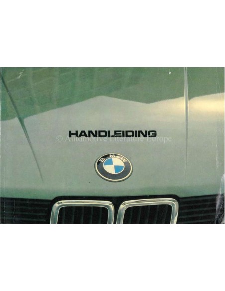 1982 BMW 5ER BETRIEBSANLEITUNG NIEDERLÄNDISCH