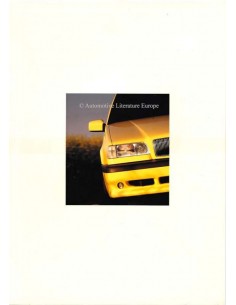 1995 VOLVO 850 T-5R PORTFOLIO BROCHURE DUITS
