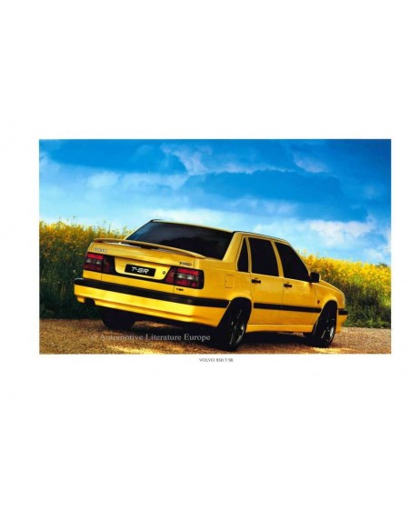 1995 VOLVO 850 T-5R PORTFOLIO PROSPEKT DEUTSCH