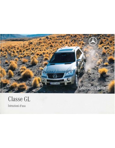 2007 MERCEDES BENZ GL KLASSE INSTRUCIEBOEKJE ITALIAANS