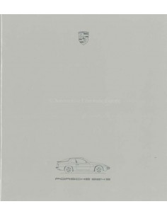 1986 PORSCHE 924 S BROCHURE GERMAN