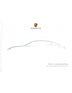 2018 PORSCHE PANAMERA / PANAMERA 4 HARDBACK BROCHURE ENGLISH