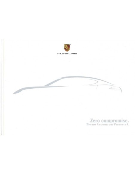 2018 PORSCHE PANAMERA / PANAMERA 4 HARDBACK BROCHURE ENGLISH