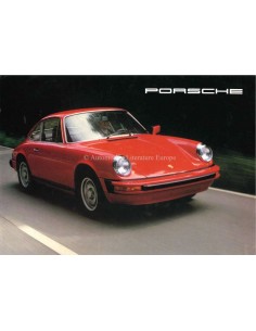 1977 PORSCHE 911S / TURBO CARRERA BROCHURE ENGELS (USA)