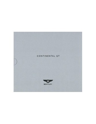 2008 BENTLEY CONTINENTAL GT BROCHURE ENGELS