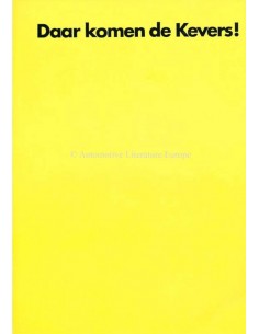 1970 VOLKSWAGEN KEVER BROCHURE NEDERLANDS