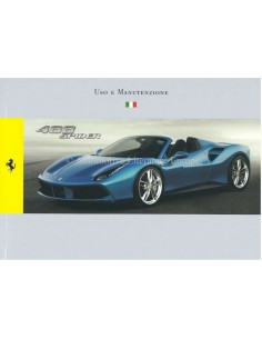 2015 FERRARI 488 SPIDER BETRIEBSANLEITUNG ITALIENISCH