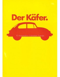 1969 VOLKSWAGEN KEVER BROCHURE DUITS