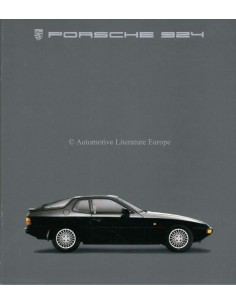 1980 PORSCHE 924 TURBO BROCHURE ENGLISH US