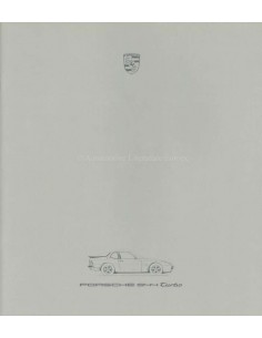 1986 PORSCHE 944 TURBO PROSPEKT ENGLISCH