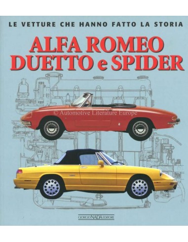 ALFA ROMEO DUETTO E SPIDER - LE VETTURE CHE HANNO FATTO LA STORIA - BÜCH