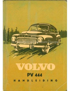 1957 VOLVO PV 444 INSTRUCTIEBOEKJE NEDERLANDS