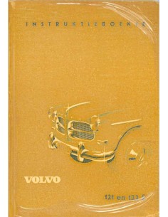 1959 VOLVO 121 / 122 S OWNERS MANUAL DUTCH