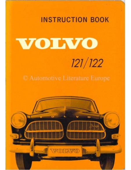 1963 VOLVO 121 / 122 OWNERS MANUAL ENGLISH