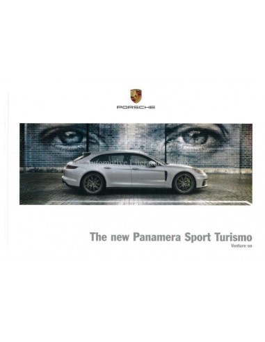 2018 PORSCHE PANAMERA SPORT TURISMO HARDBACK BROCHURE ENGLISH