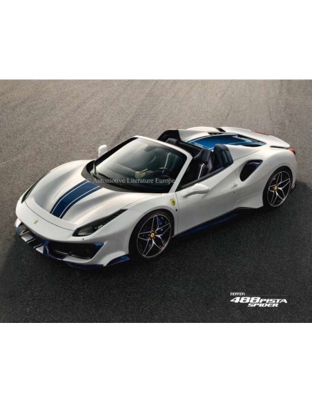 2018 FERRARI 488 PISTA SPIDER PORTFOLIO ENGLISH