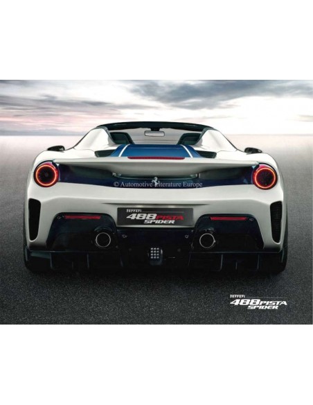 2018 FERRARI 488 PISTA SPIDER PORTFOLIO ENGLISH