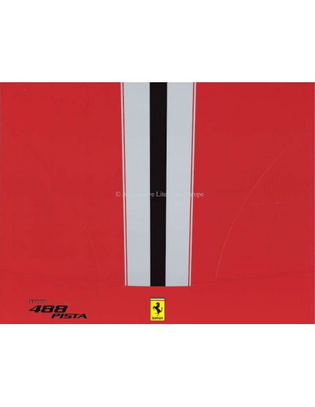 2018 FERRARI 488 PISTA SPIDER PORTFOLIO ENGELS