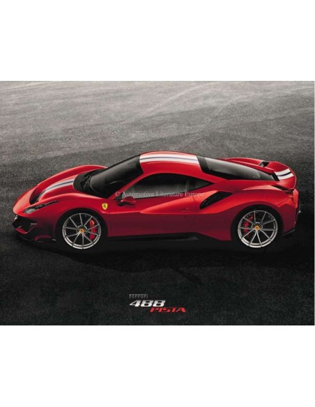 2018 FERRARI 488 PISTA SPIDER PORTFOLIO ENGLISH