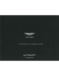 2013 ASTON MARTIN VANQUISH VOLANTE BROCHURE ENGELS