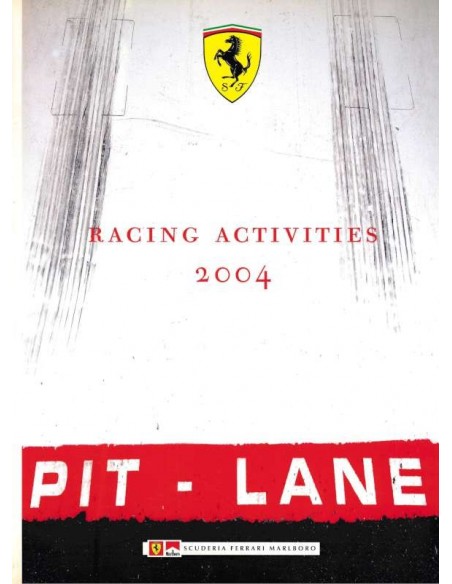 2004 FERRARI RACING ACTIVITIES JAHRBUCH ITALIENISCH / ENGLISCH