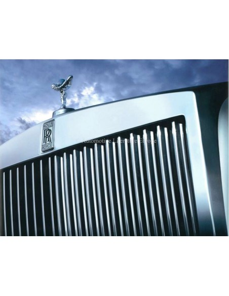 2016 ROLLS ROYCE PHANTOM & COUPE CUSTOMER BROCHURE ENGLISH