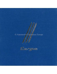 2014 PORSCHE 911 TARGA HARDCOVER PROSPEKT NIEDERLÄNDISCH