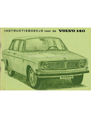1970 VOLVO 140 BETRIEBSANLEITUNG NIEDERLÄNDISCH