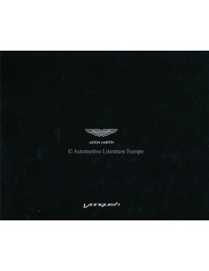 2014 ASTON MARTIN VANQUISH HARDCOVER BROCHURE DUITS