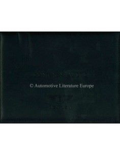 2006 BENTLEY CONTINENTAL GTC INSTRUCTIEBOEKJE FRANS