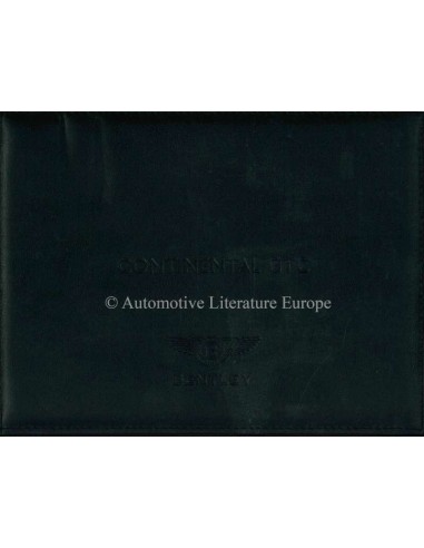 2006 BENTLEY CONTINENTAL GTC BETRIEBSANLEITUNG FRANZÖSISCH