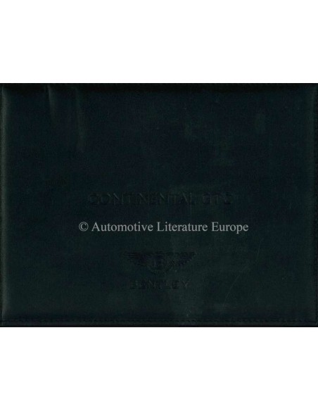 2006 BENTLEY CONTINENTAL GTC BETRIEBSANLEITUNG FRANZÖSISCH