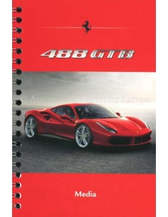 2015 FERRARI 488 GTB MEDIA PROSPEKT ENGLISCH