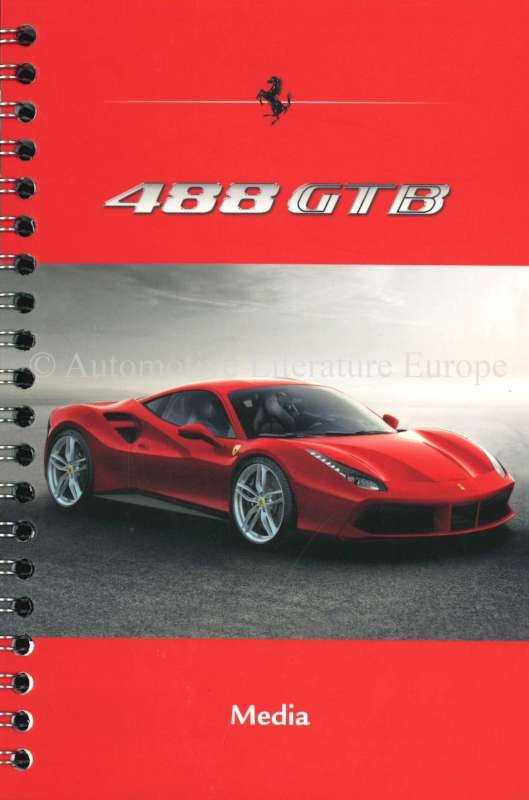 2015 Ferrari 488 Gtb Media Brochure English