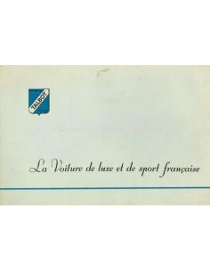 1952 TALBOT-LAGO PROSPEKT FRANZÖSISCH
