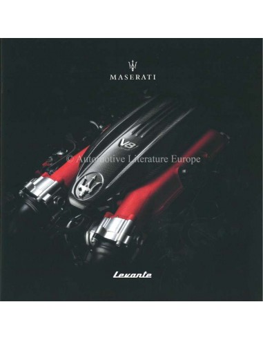 2019 MASERATI LEVANTE TROFEO PROSPEKT ENGLISCH