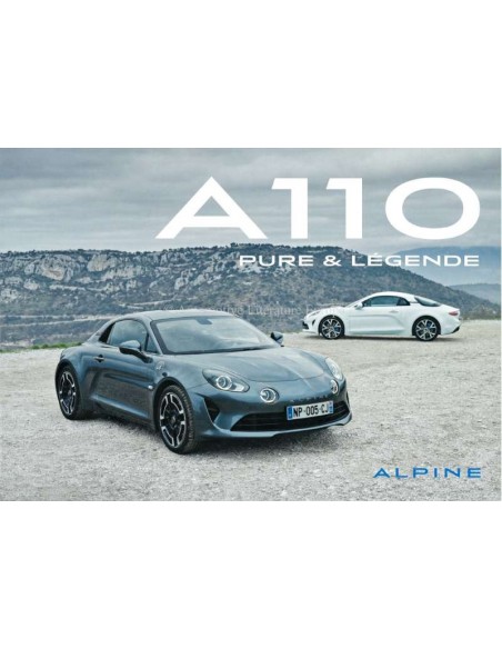 2018 ALPINE A110 PURE & LEGENDE BROCHURE DUITS