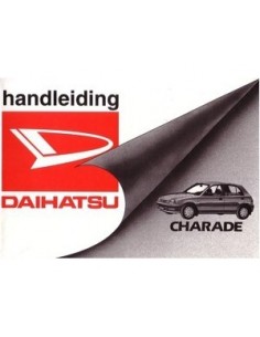 1997 DAIHATSU CHARADE INSTRUCTIEBOEKJE NEDERLANDS