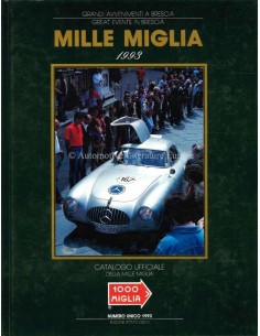 1993 MILLE MIGLIA HARDCOVER JAARBOEK ITALIAANS