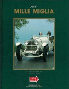 1996 MILLE MIGLIA HARDCOVER JAARBOEK ITALIAANS